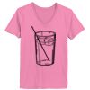 Ladies ComfortSoft ® V Neck Tee Thumbnail