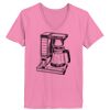 Ladies ComfortSoft ® V Neck Tee Thumbnail