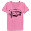 Ladies ComfortSoft ® V Neck Tee Thumbnail