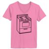 Ladies ComfortSoft ® V Neck Tee Thumbnail