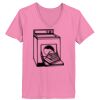 Ladies ComfortSoft ® V Neck Tee Thumbnail