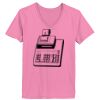 Ladies ComfortSoft ® V Neck Tee Thumbnail