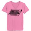 Ladies ComfortSoft ® V Neck Tee Thumbnail