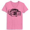 Ladies ComfortSoft ® V Neck Tee Thumbnail