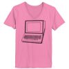 Ladies ComfortSoft ® V Neck Tee Thumbnail