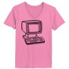 Ladies ComfortSoft ® V Neck Tee Thumbnail