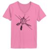 Ladies ComfortSoft ® V Neck Tee Thumbnail