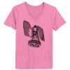 Ladies ComfortSoft ® V Neck Tee Thumbnail