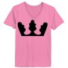 Ladies ComfortSoft ® V Neck Tee Thumbnail