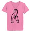 Ladies ComfortSoft ® V Neck Tee Thumbnail