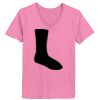 Ladies ComfortSoft ® V Neck Tee Thumbnail