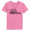 Ladies ComfortSoft ® V Neck Tee Thumbnail