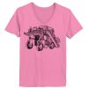 Ladies ComfortSoft ® V Neck Tee Thumbnail