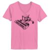 Ladies ComfortSoft ® V Neck Tee Thumbnail