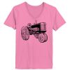 Ladies ComfortSoft ® V Neck Tee Thumbnail