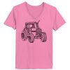 Ladies ComfortSoft ® V Neck Tee Thumbnail