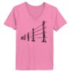 Ladies ComfortSoft ® V Neck Tee Thumbnail