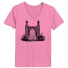 Ladies ComfortSoft ® V Neck Tee Thumbnail