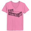 Ladies ComfortSoft ® V Neck Tee Thumbnail