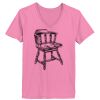 Ladies ComfortSoft ® V Neck Tee Thumbnail