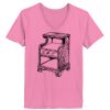 Ladies ComfortSoft ® V Neck Tee Thumbnail