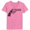 Ladies ComfortSoft ® V Neck Tee Thumbnail