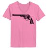 Ladies ComfortSoft ® V Neck Tee Thumbnail