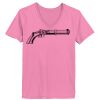 Ladies ComfortSoft ® V Neck Tee Thumbnail