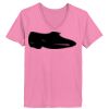 Ladies ComfortSoft ® V Neck Tee Thumbnail