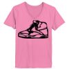 Ladies ComfortSoft ® V Neck Tee Thumbnail