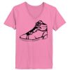 Ladies ComfortSoft ® V Neck Tee Thumbnail