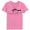 Ladies ComfortSoft ® V Neck Tee Thumbnail