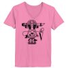 Ladies ComfortSoft ® V Neck Tee Thumbnail