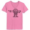 Ladies ComfortSoft ® V Neck Tee Thumbnail