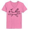 Ladies ComfortSoft ® V Neck Tee Thumbnail