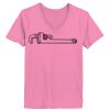 Ladies ComfortSoft ® V Neck Tee Thumbnail