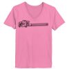 Ladies ComfortSoft ® V Neck Tee Thumbnail