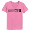 Ladies ComfortSoft ® V Neck Tee Thumbnail