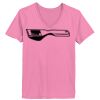 Ladies ComfortSoft ® V Neck Tee Thumbnail