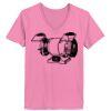 Ladies ComfortSoft ® V Neck Tee Thumbnail