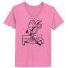 Ladies ComfortSoft ® V Neck Tee Thumbnail