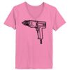 Ladies ComfortSoft ® V Neck Tee Thumbnail