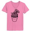 Ladies ComfortSoft ® V Neck Tee Thumbnail