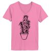 Ladies ComfortSoft ® V Neck Tee Thumbnail