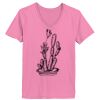 Ladies ComfortSoft ® V Neck Tee Thumbnail