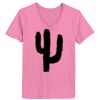 Ladies ComfortSoft ® V Neck Tee Thumbnail