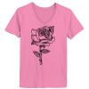 Ladies ComfortSoft ® V Neck Tee Thumbnail