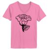 Ladies ComfortSoft ® V Neck Tee Thumbnail