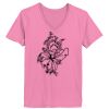 Ladies ComfortSoft ® V Neck Tee Thumbnail