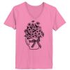 Ladies ComfortSoft ® V Neck Tee Thumbnail